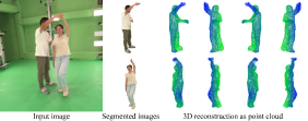 Multi-hypotheses Conditioned Point Cloud Diffusion for 3D Human Reconstruction from Occluded Images